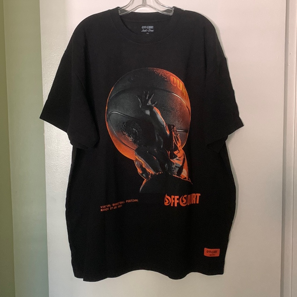 Off Court Just Don | T-shirt | Black | XXL | NWOT